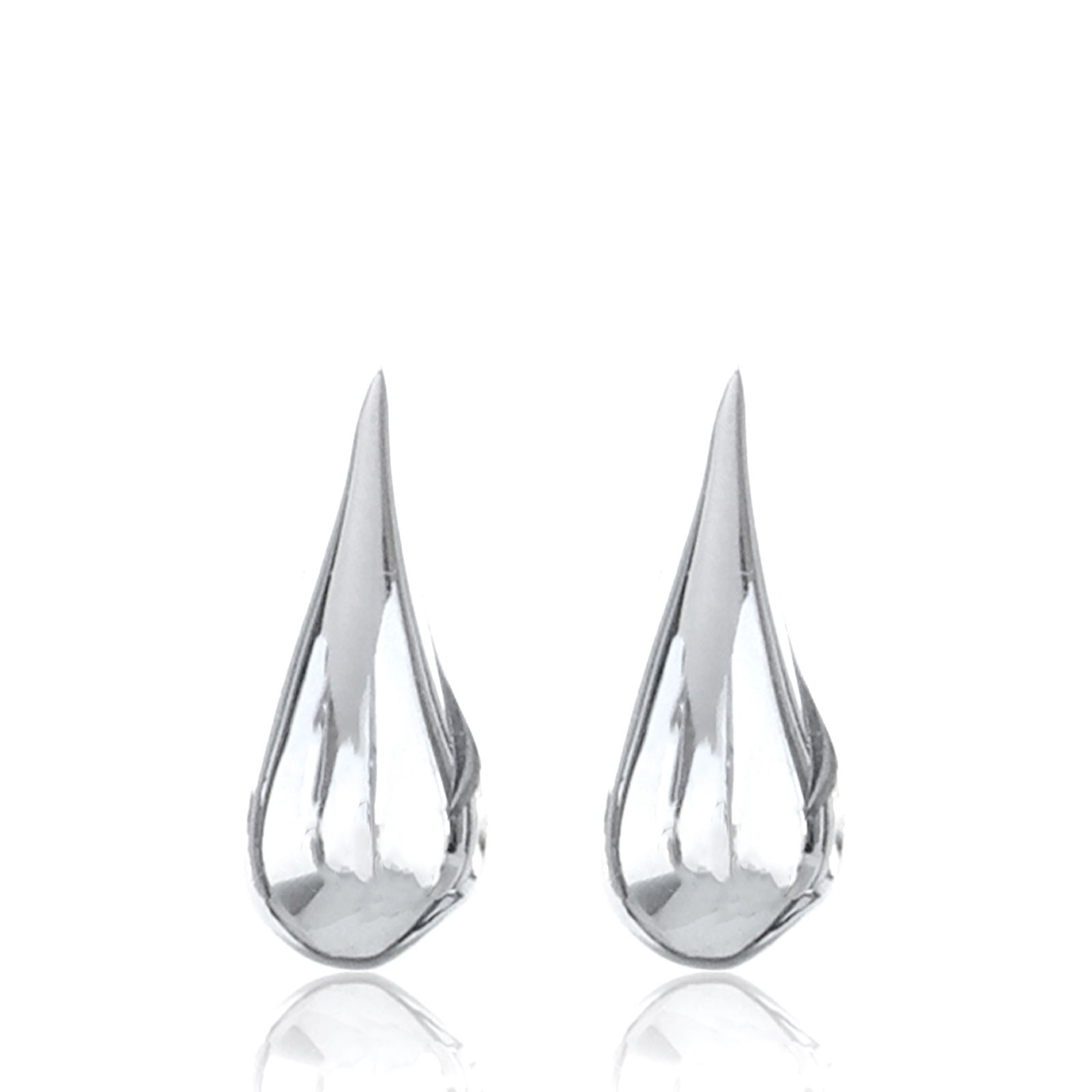 Nina B Sterling Silver Teardrop Earrings