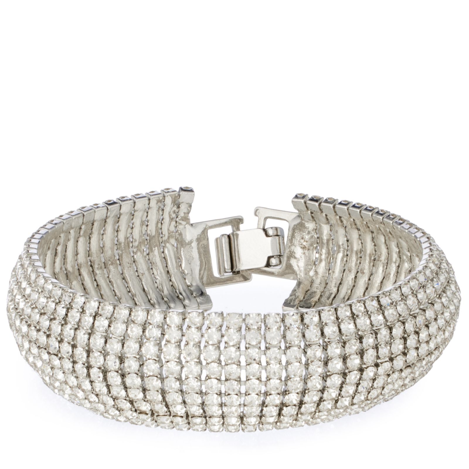 Malika Crystal Cuff Bracelet