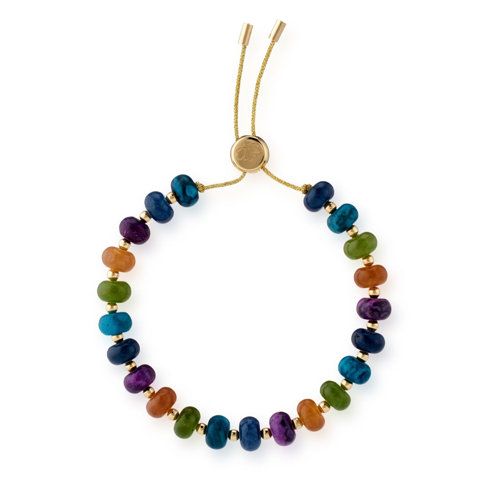 Malika Semi Precious Nugget Bead Friendship Bracelet