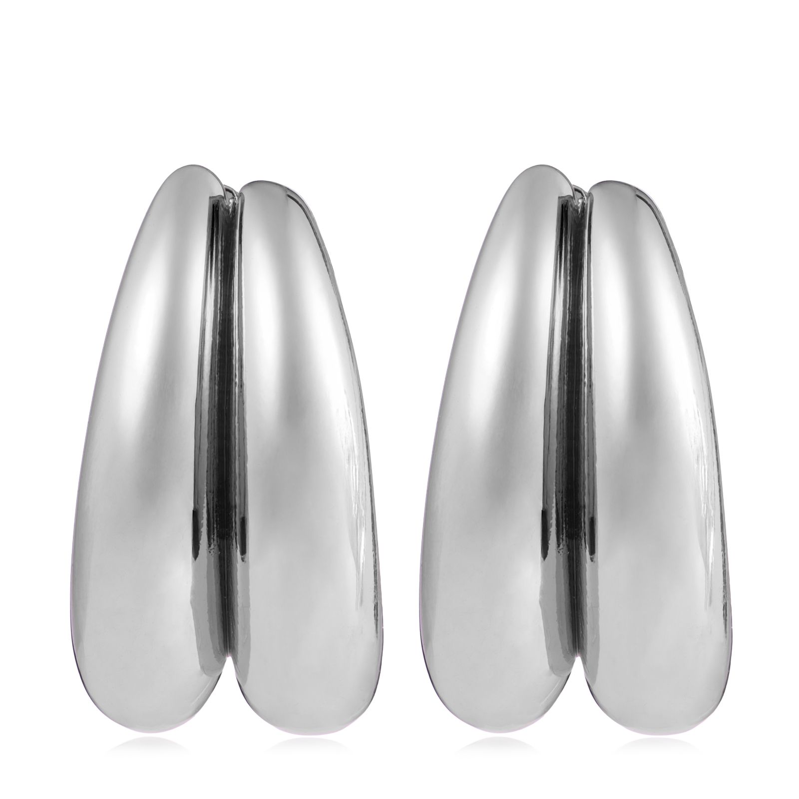 Malika Double Loop Earrings