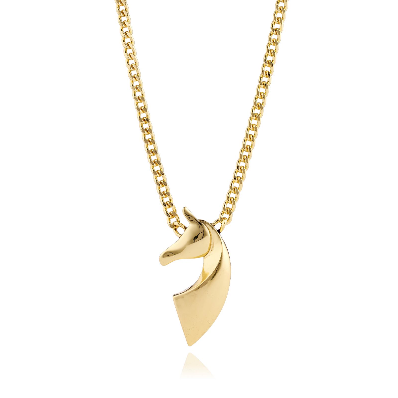 Butler & Wilson Polished Horse Pendant