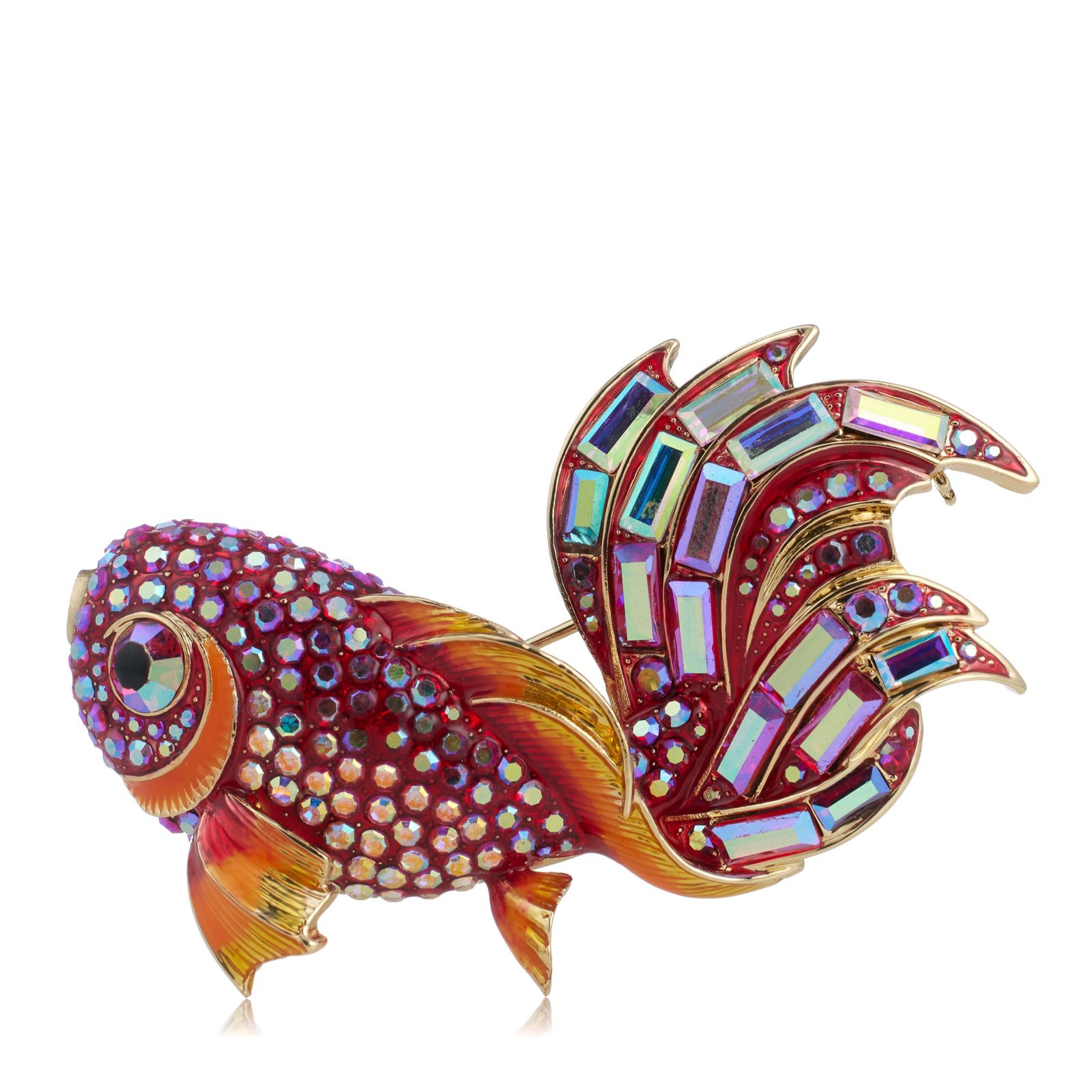 Butler & Wilson Tropical Fish Brooch