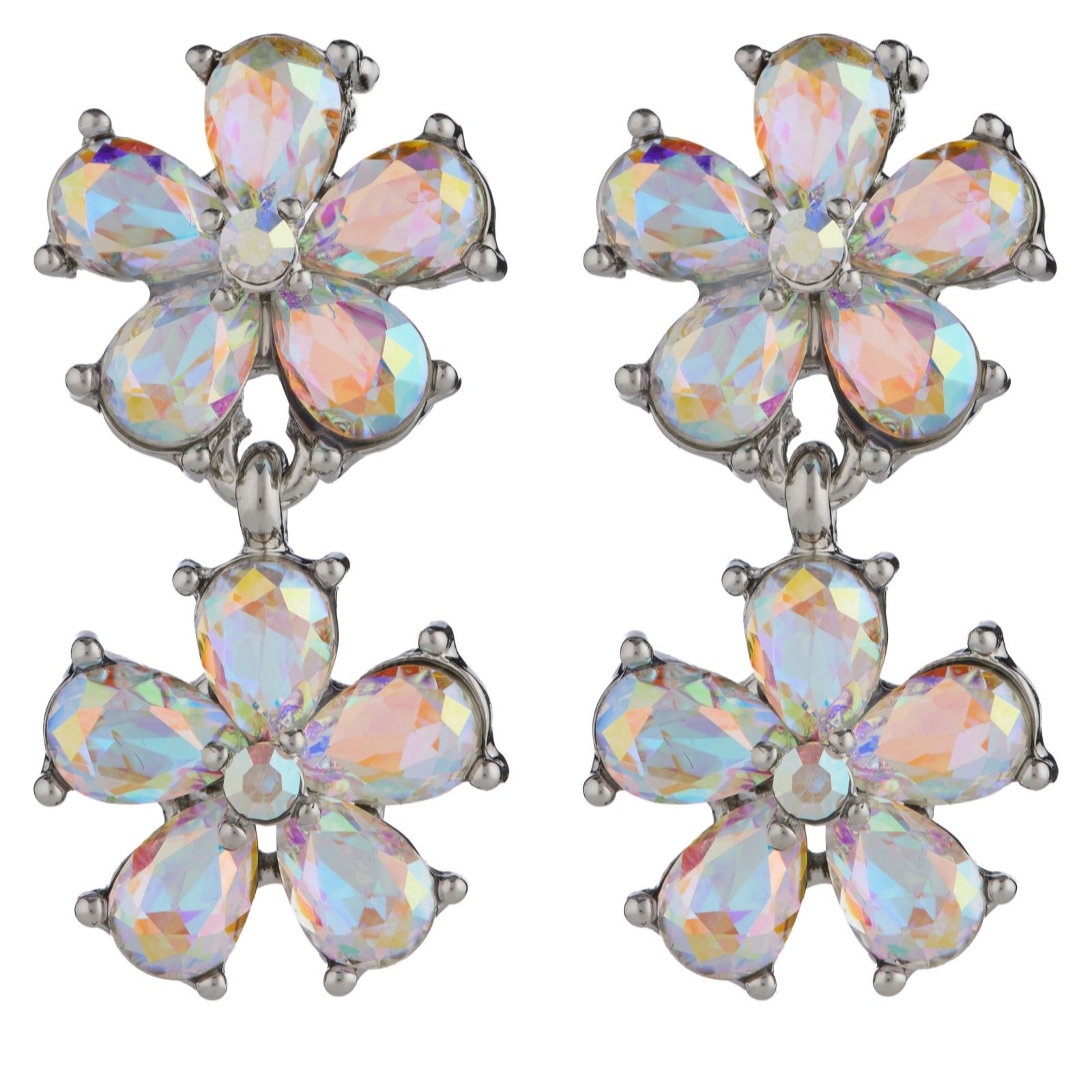 Butler & Wilson Flower Bloom Earrings