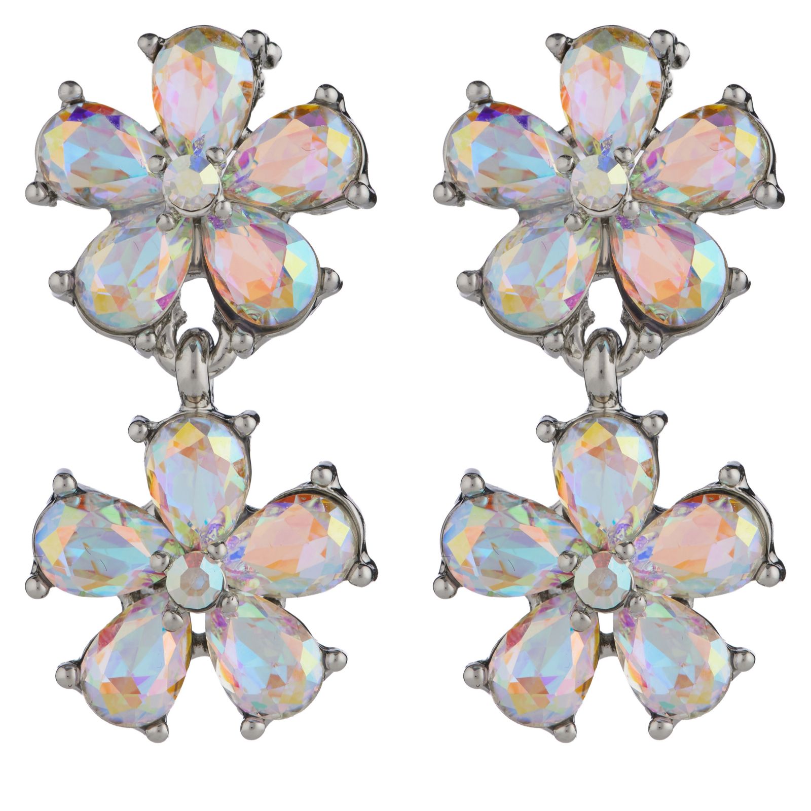 Butler & Wilson Flower Bloom Earrings