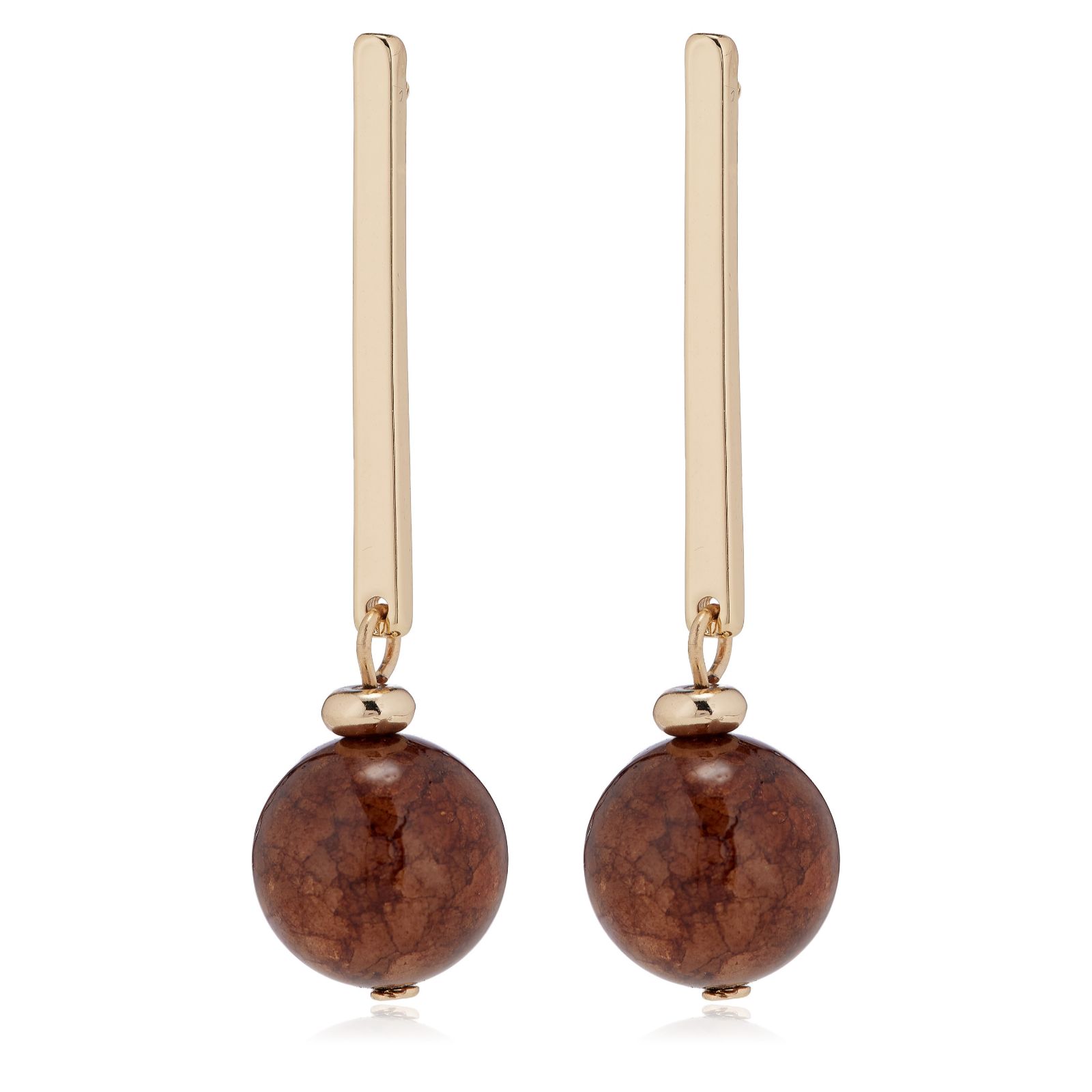 Malika Bead Drop Earrings