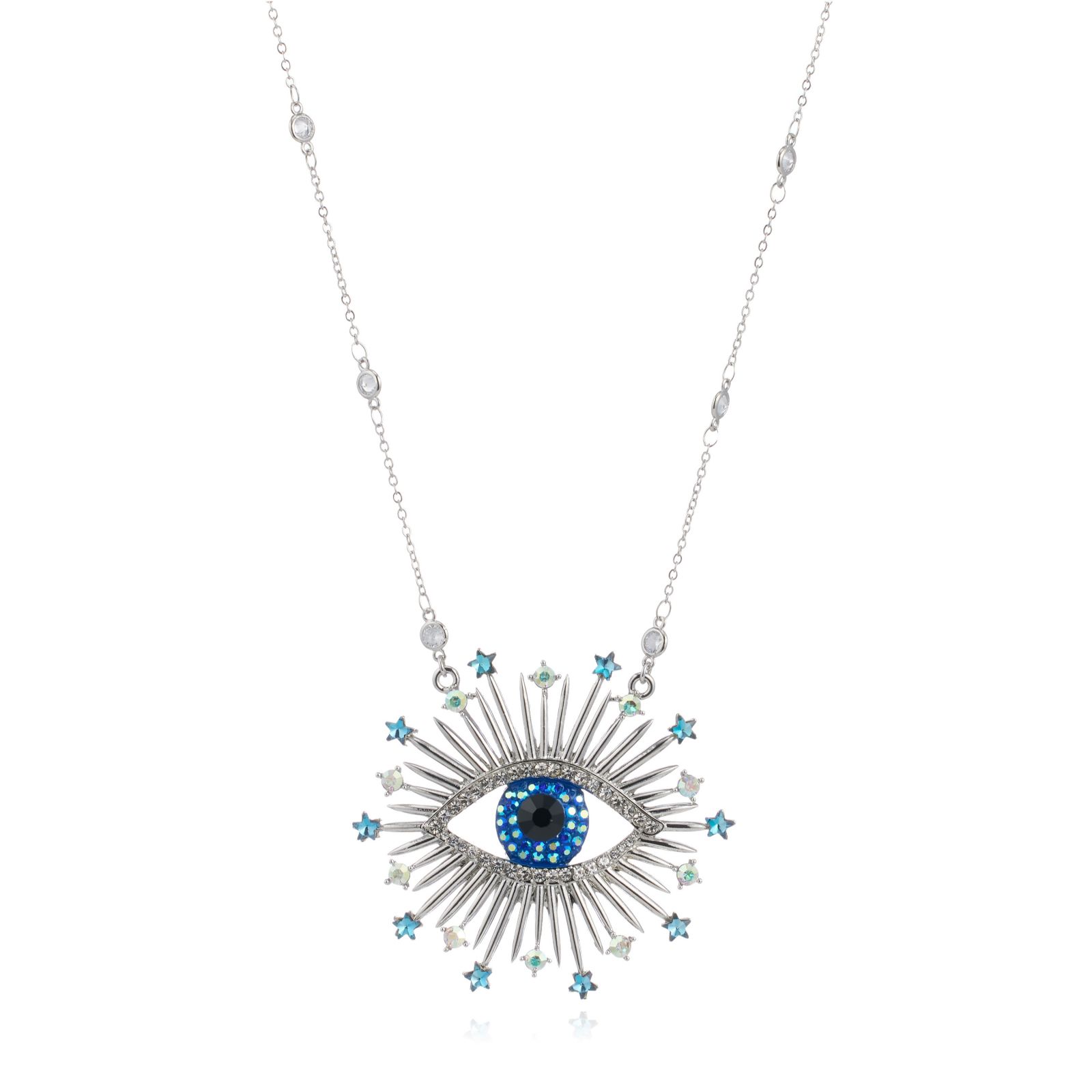 Butler & Wilson Starburst Eye Necklace