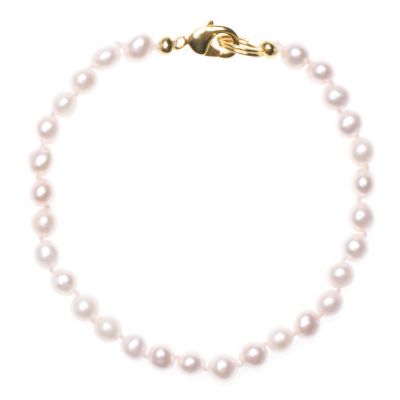 Pink pearl clearance bracelet uk