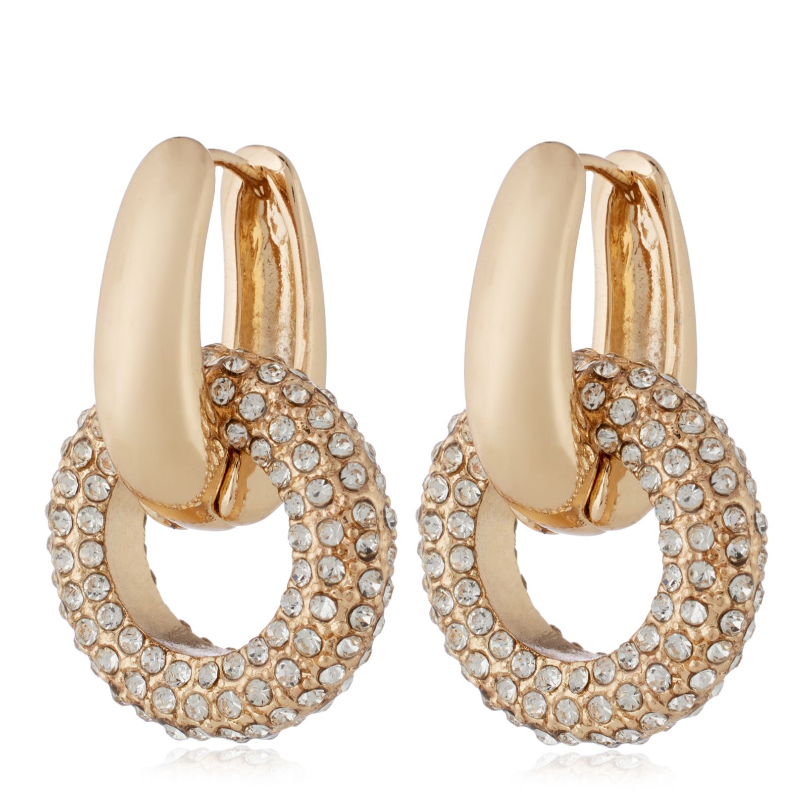Malika Knot Crystal Earrings