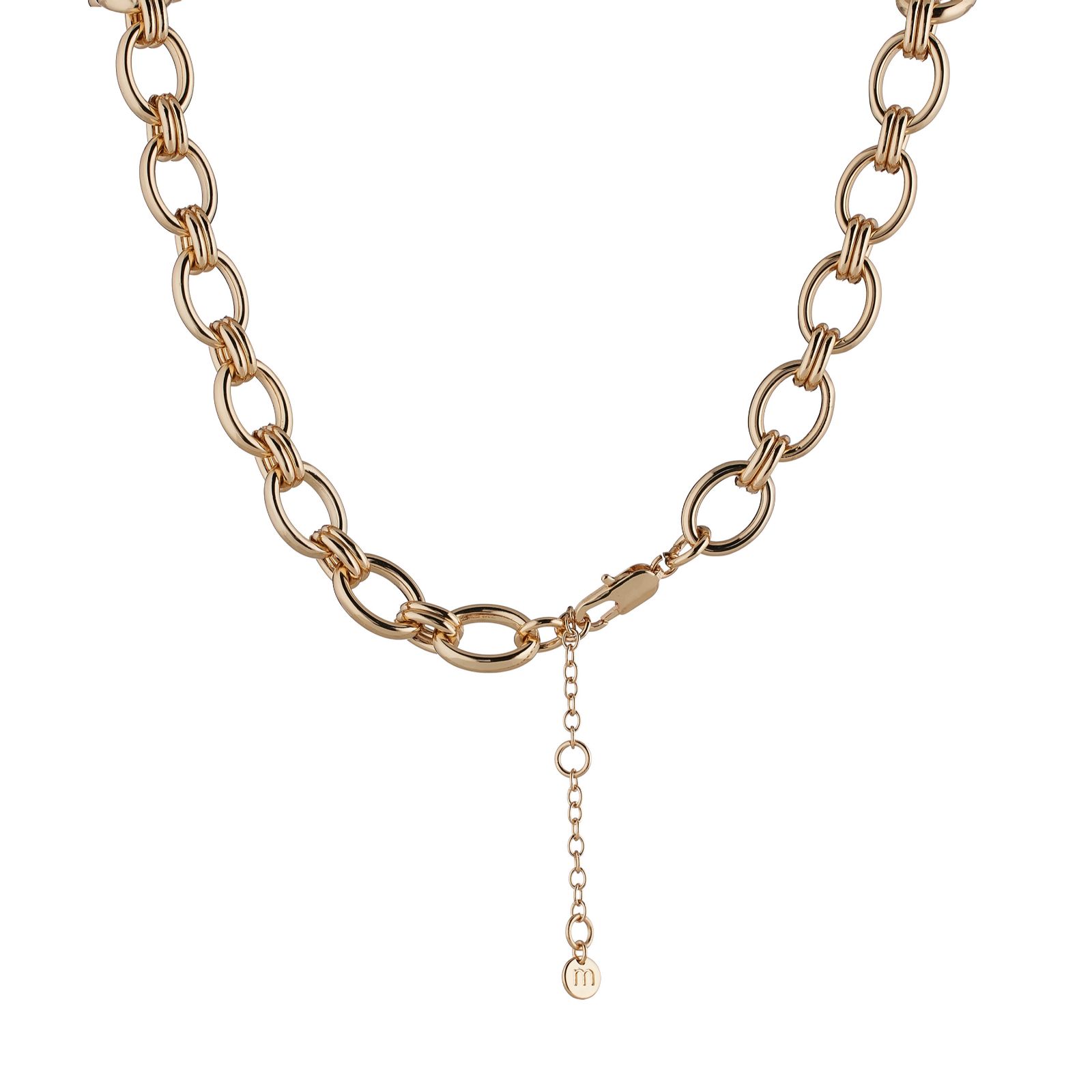 Malika Double Link Chain Necklace