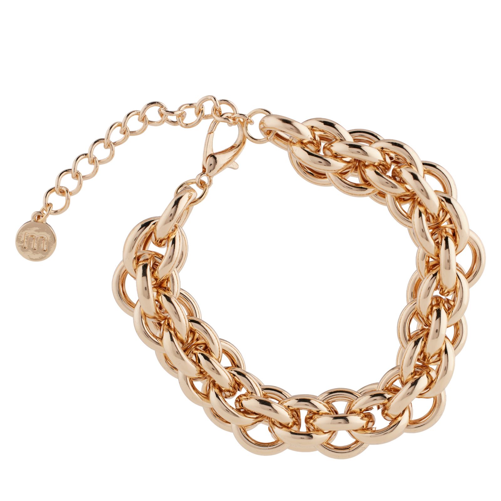 Malika Graduated Link Bracelet