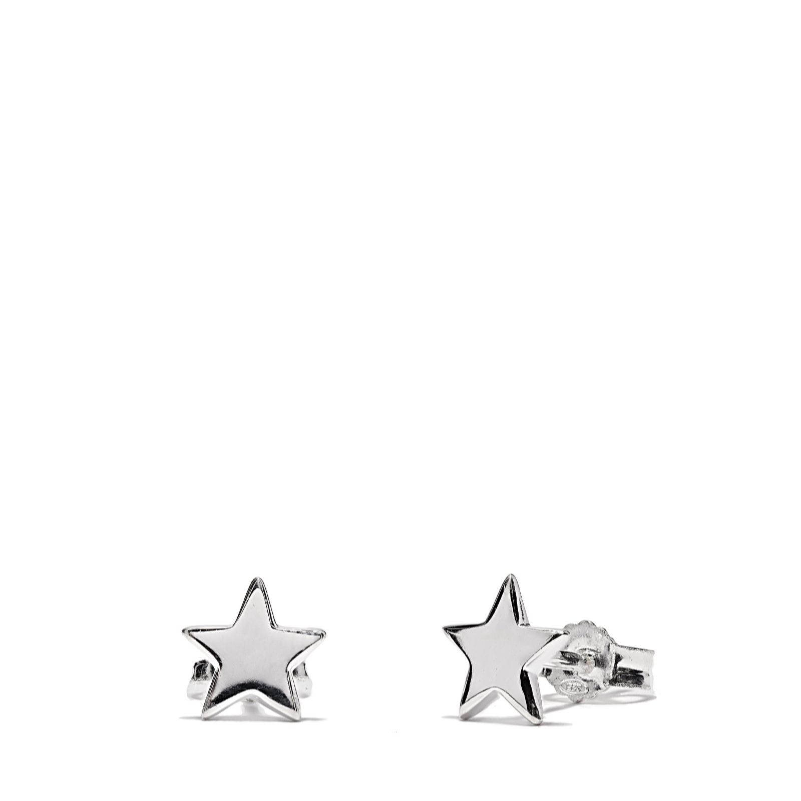 Annie Haak Flat Star Studs Sterling Silver