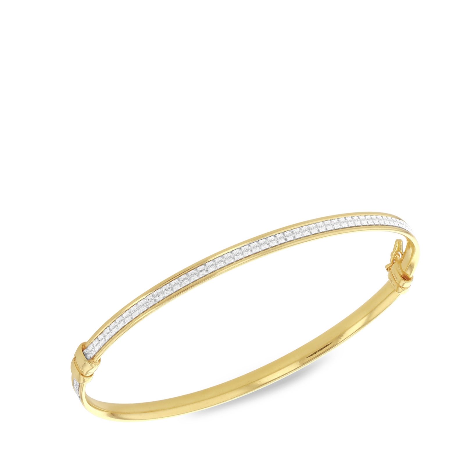 Faith & Brown Stardust Catwalk Bangle Sterling Silver