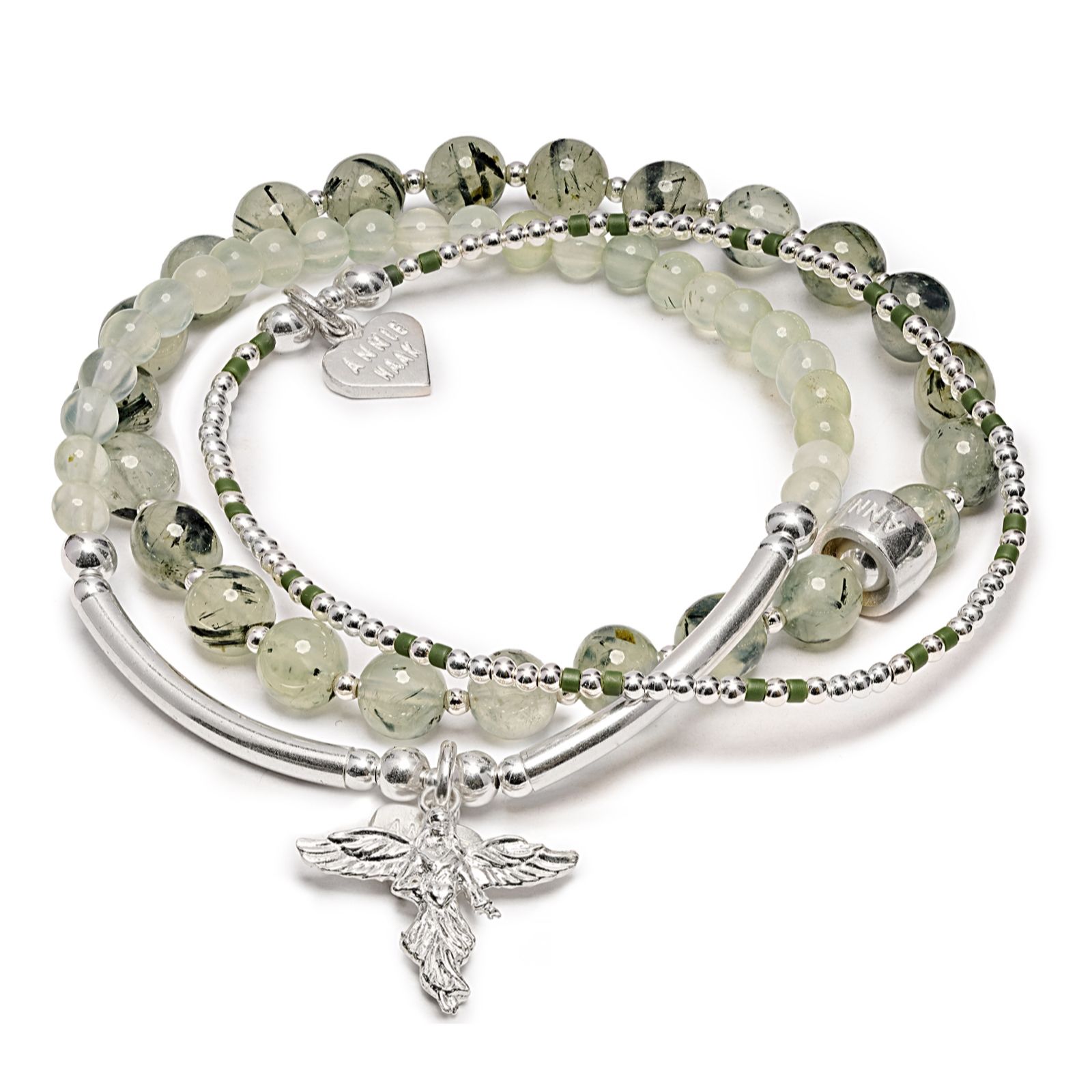Annie Haak Fern Stack of 3 Bracelets Sterling Silver