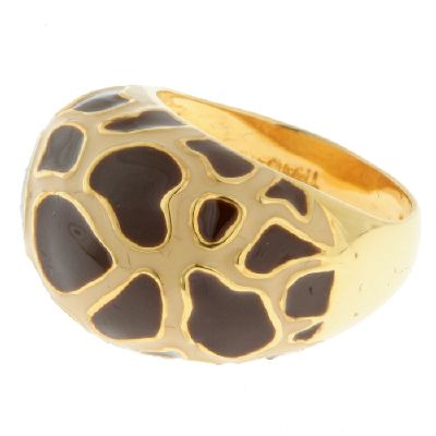 Animal print clearance ring