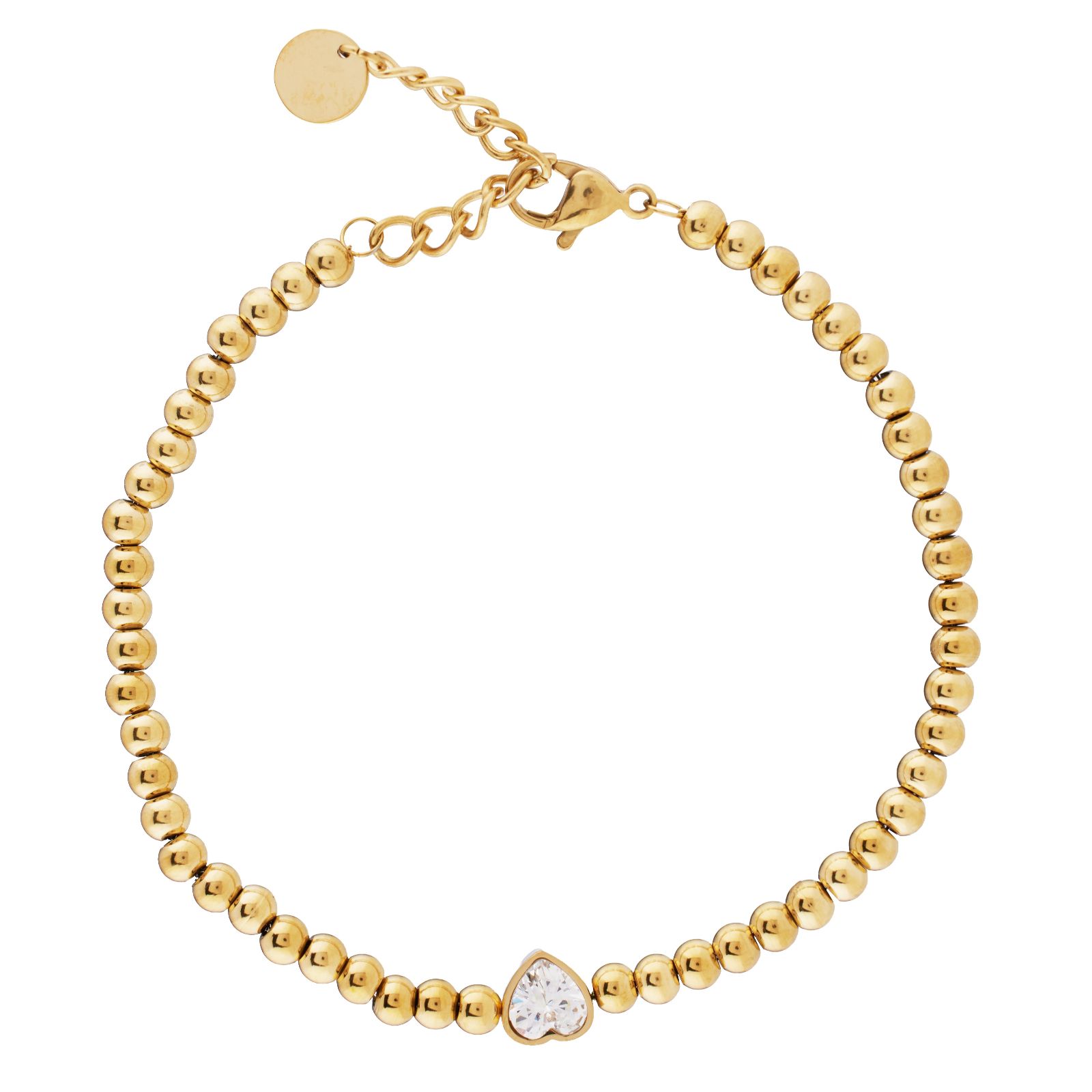 Steel by Diamonique Bezel Set Bracelet