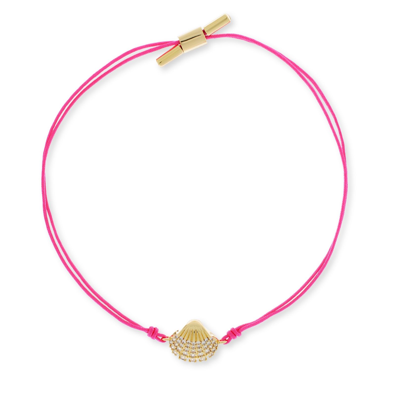 Diamonique Edit Under the Sea Cord Bracelet