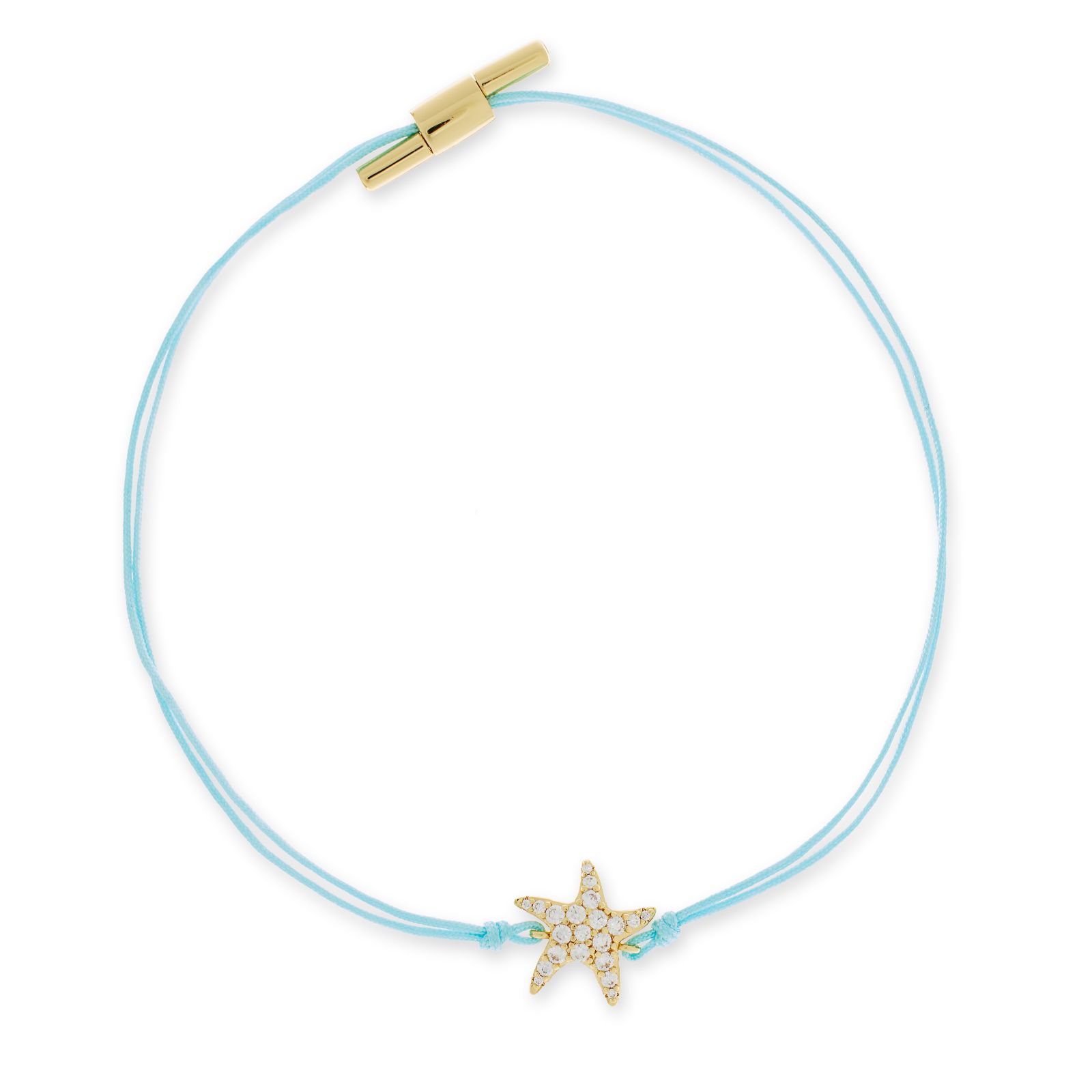 Diamonique Edit Under the Sea Cord Bracelet