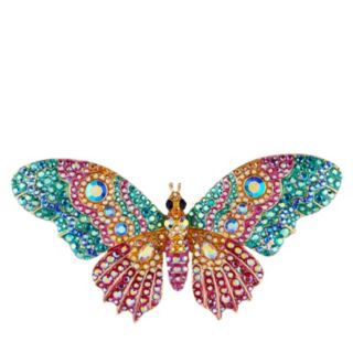 Butler & Wilson Colourful Butterfly Brooch