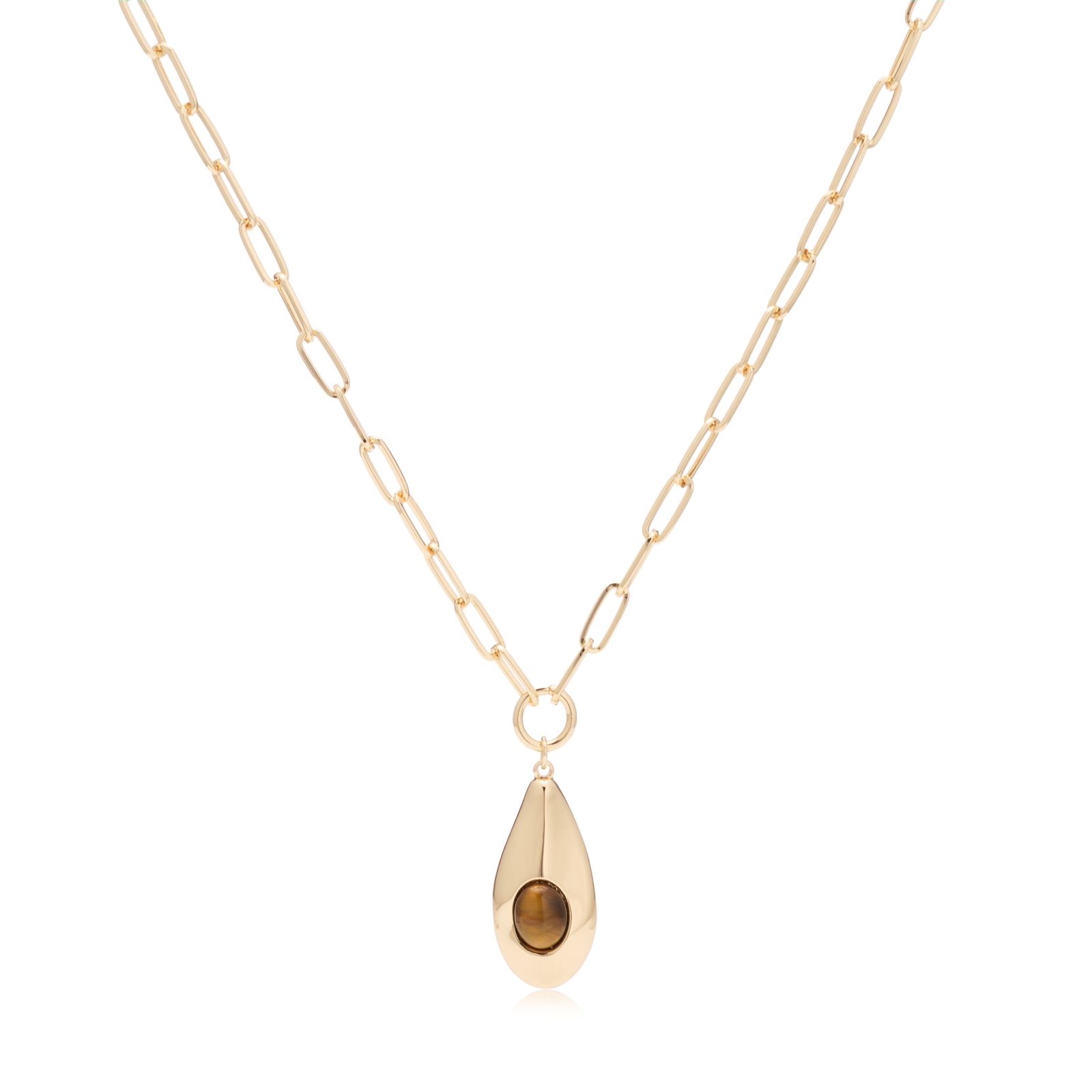 Malika Tear Drop Pendant Necklace