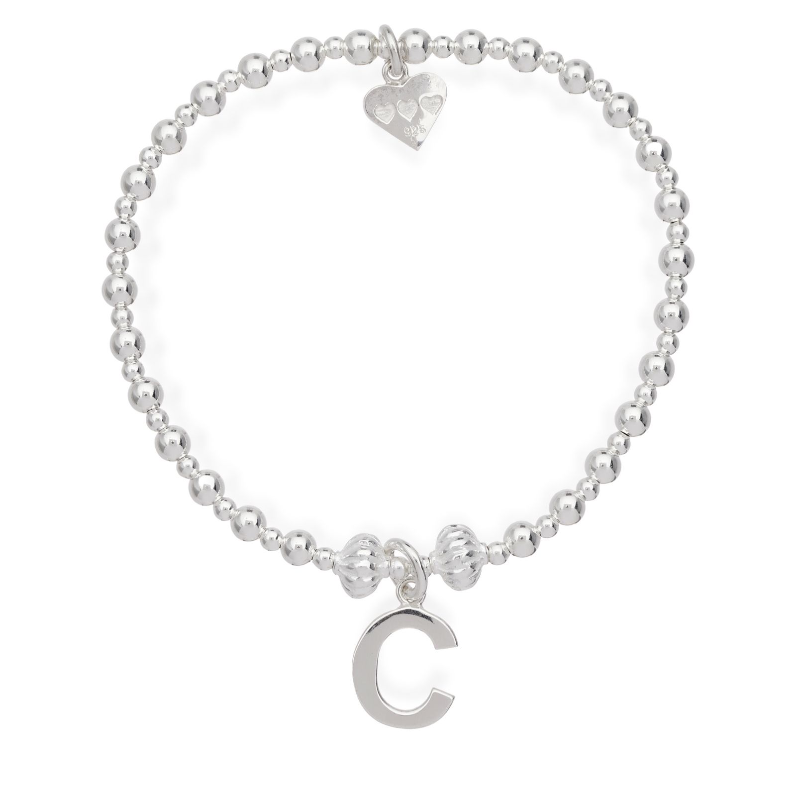 Annie Haak Santi Initial Bracelet Sterling Silver