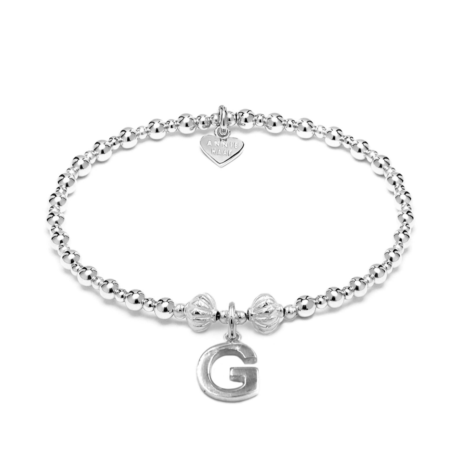 Annie Haak Santi Initial Bracelet Sterling Silver