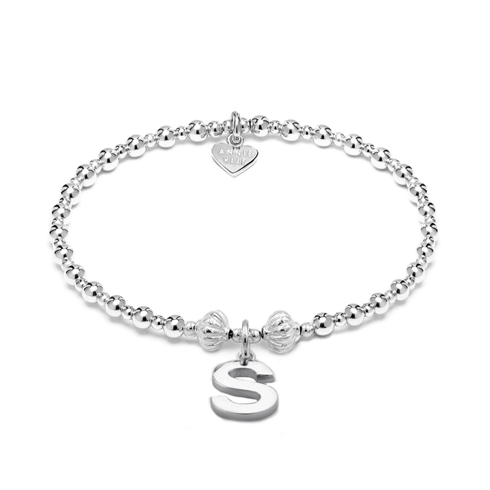 Annie Haak Santi Initial Bracelet Sterling Silver