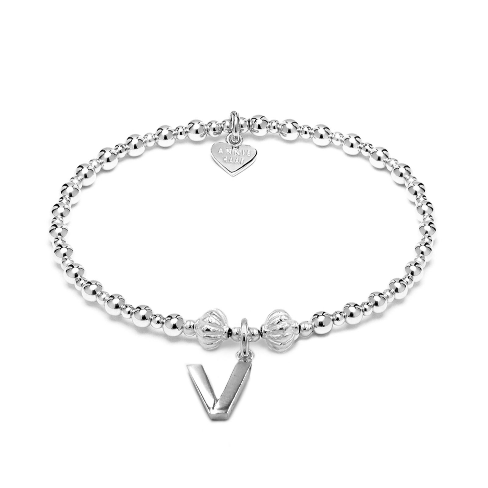 Annie Haak Santi Initial Bracelet Sterling Silver