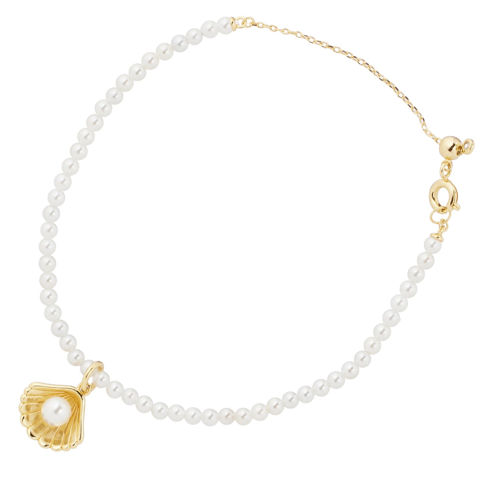 Diamonique 0.03ct tw Edit Under the Sea Bracelet Sterliver Silver