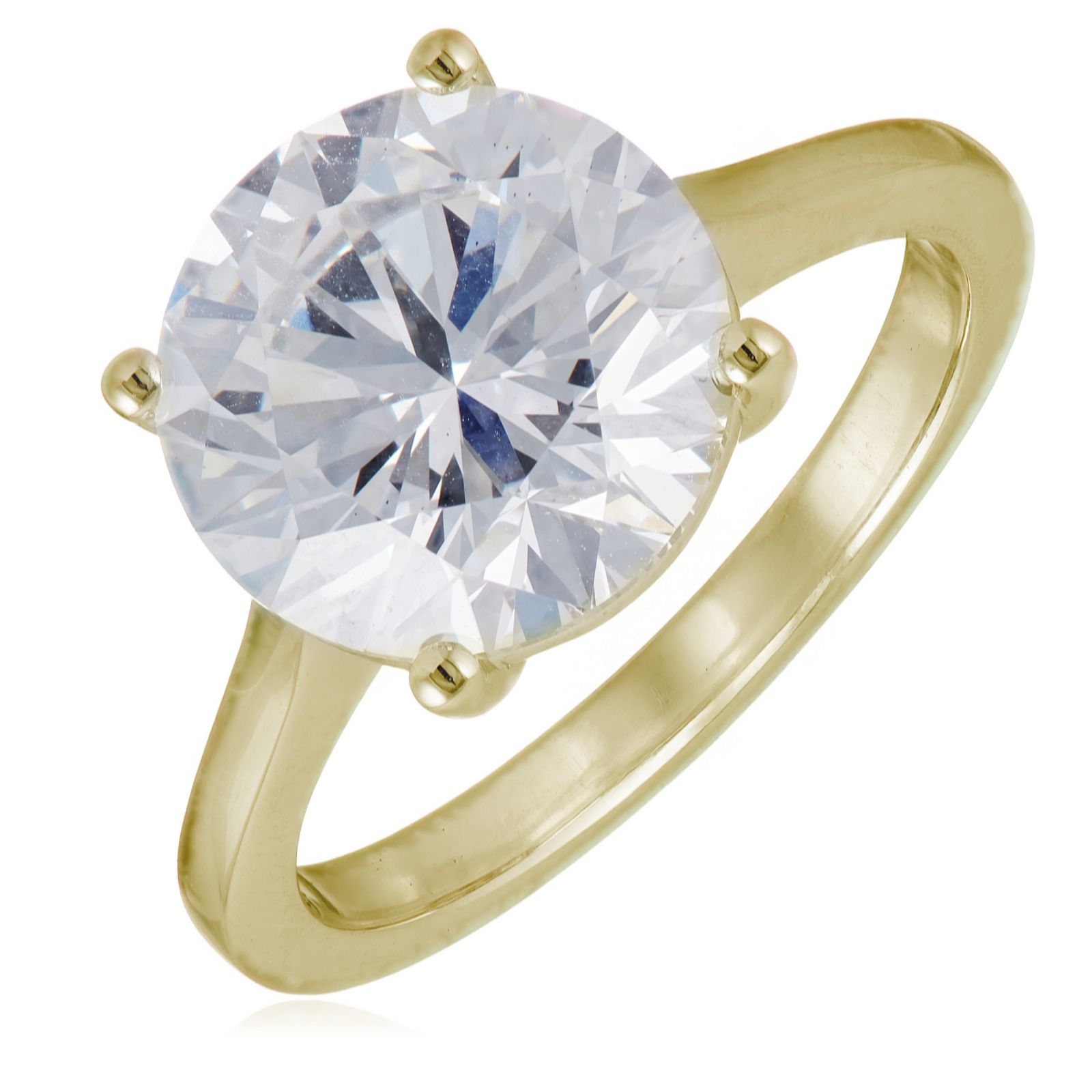 Fire Light 5ct Lab Grown Diamond Solitaire Ring 9ct Gold