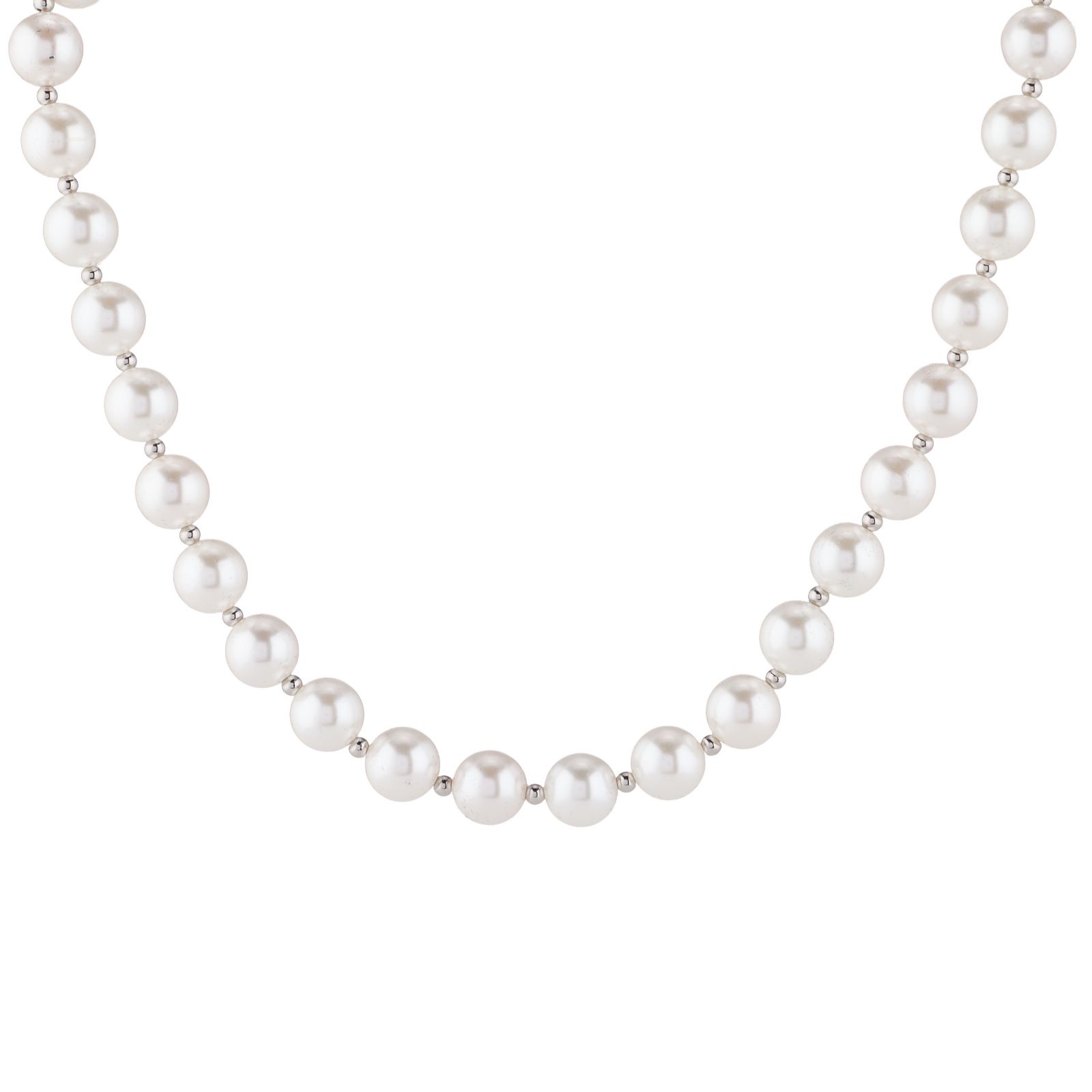 Butler & Wilson Dainty Faux Pearl Necklace
