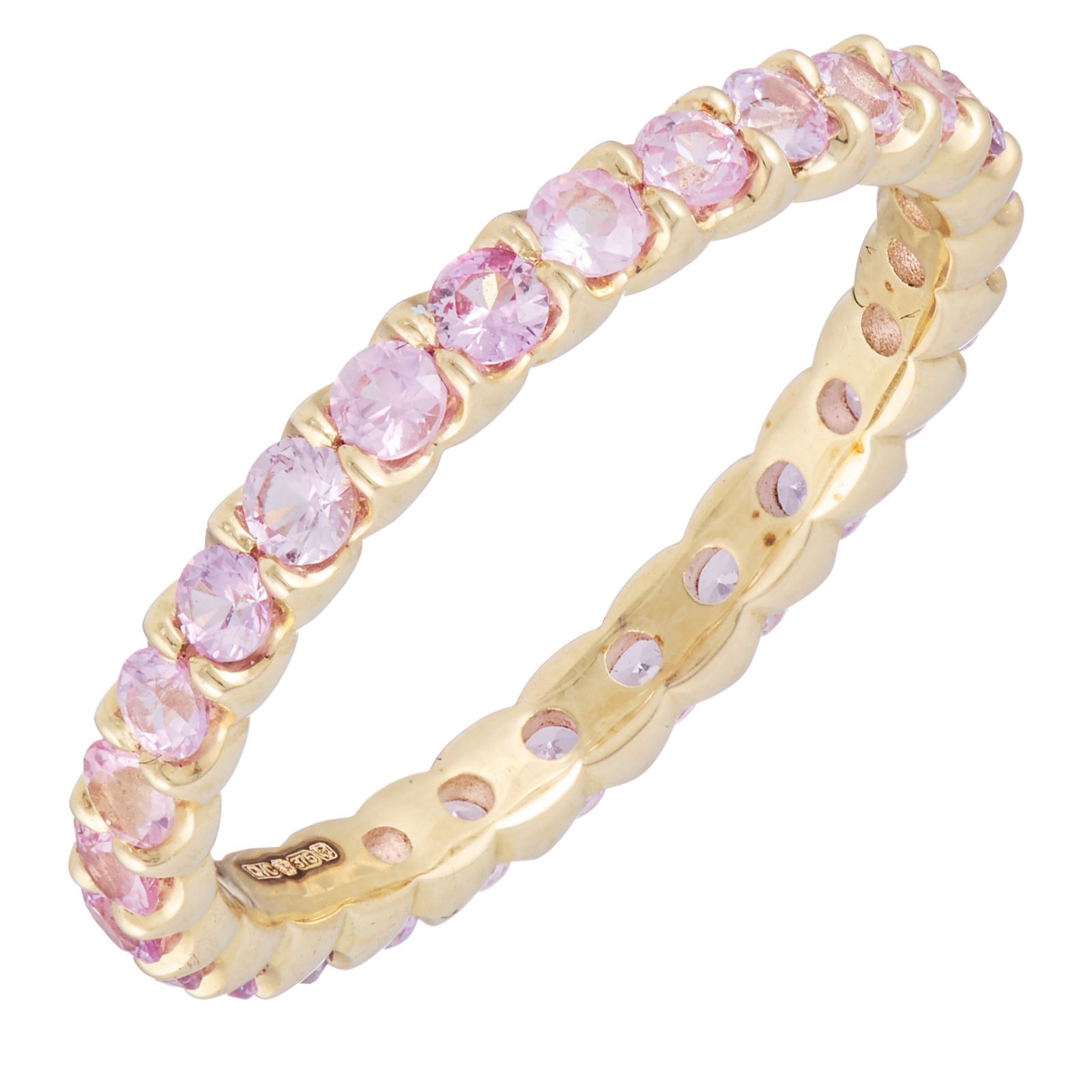 1ct Sapphire Eternity Ring 9ct Gold