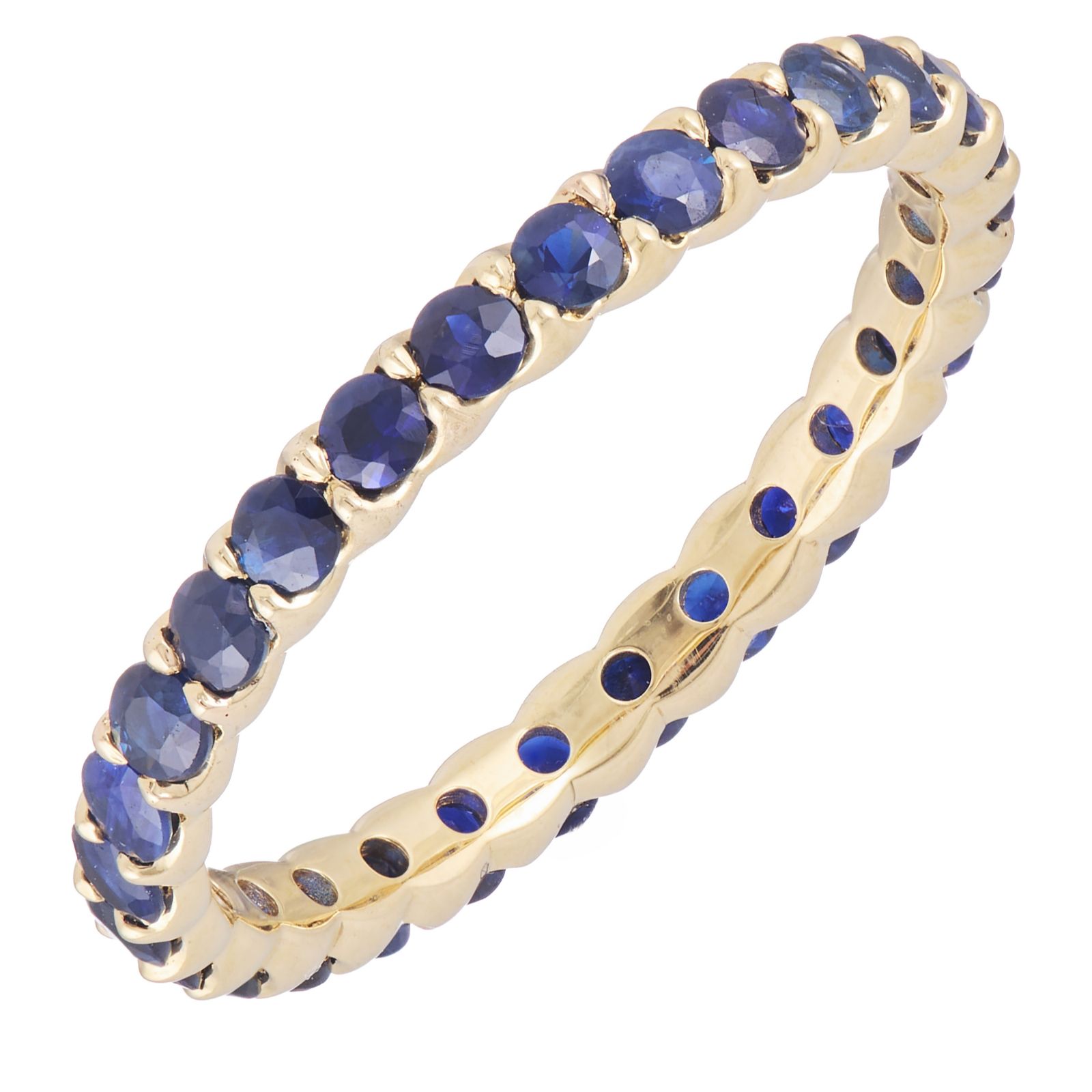 1ct Sapphire Eternity Ring 9ct Gold
