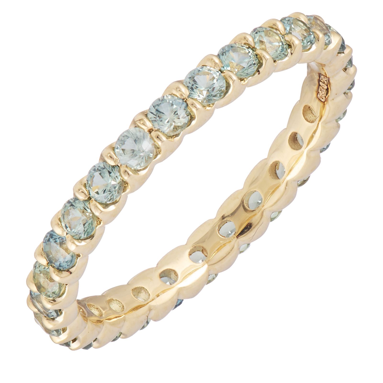 1ct Sapphire Eternity Ring 9ct Gold