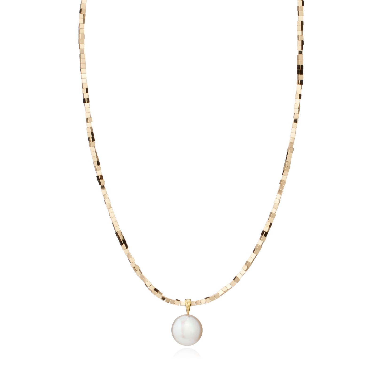 Lara Pearl Private Reserve 14-16mm Baroque Pearl Pendant Stainless Steel