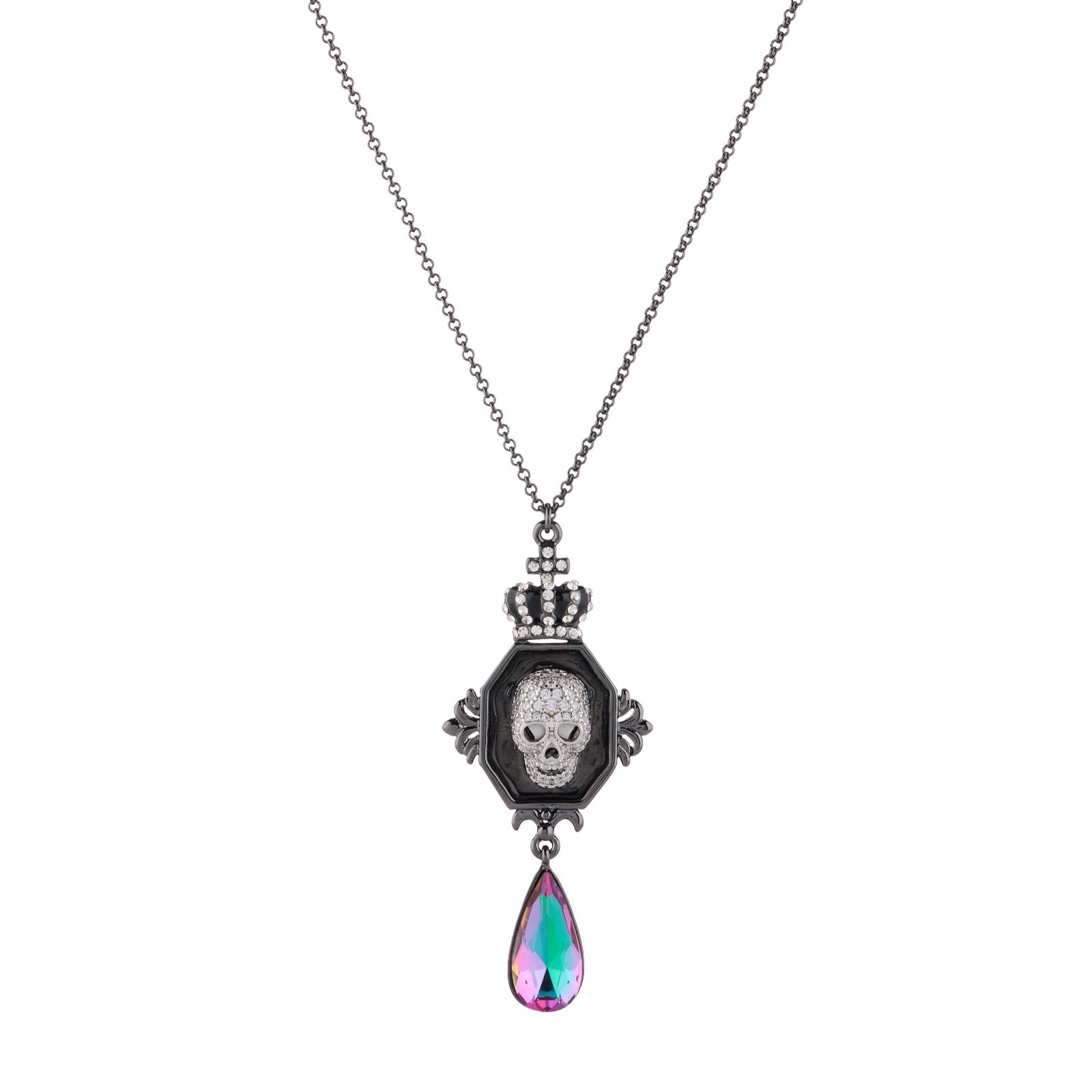 Butler & Wilson Regal Skull Necklace