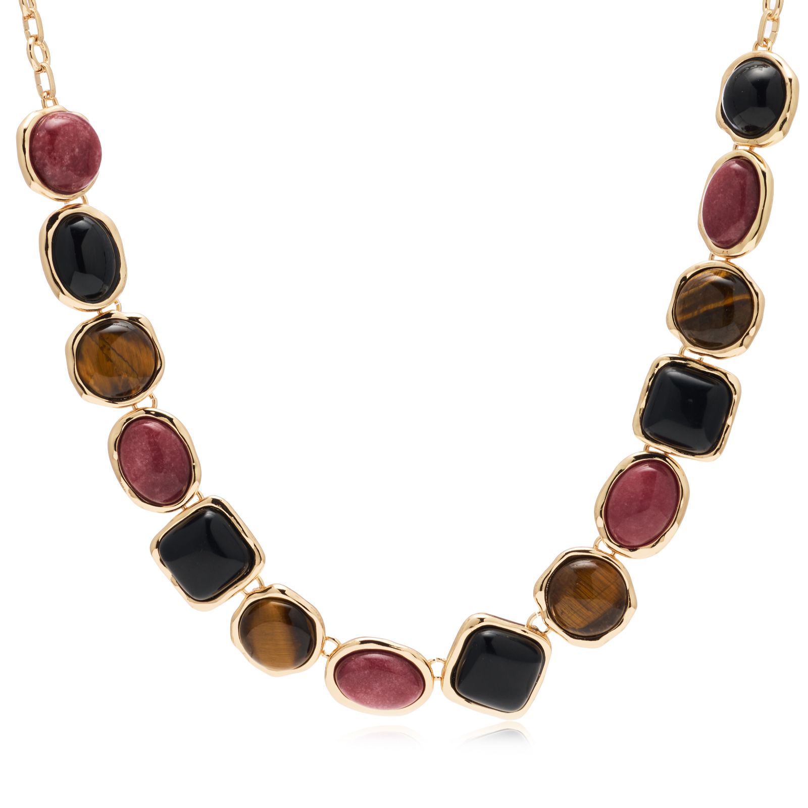 Malika Chunky Multi Stone Necklace