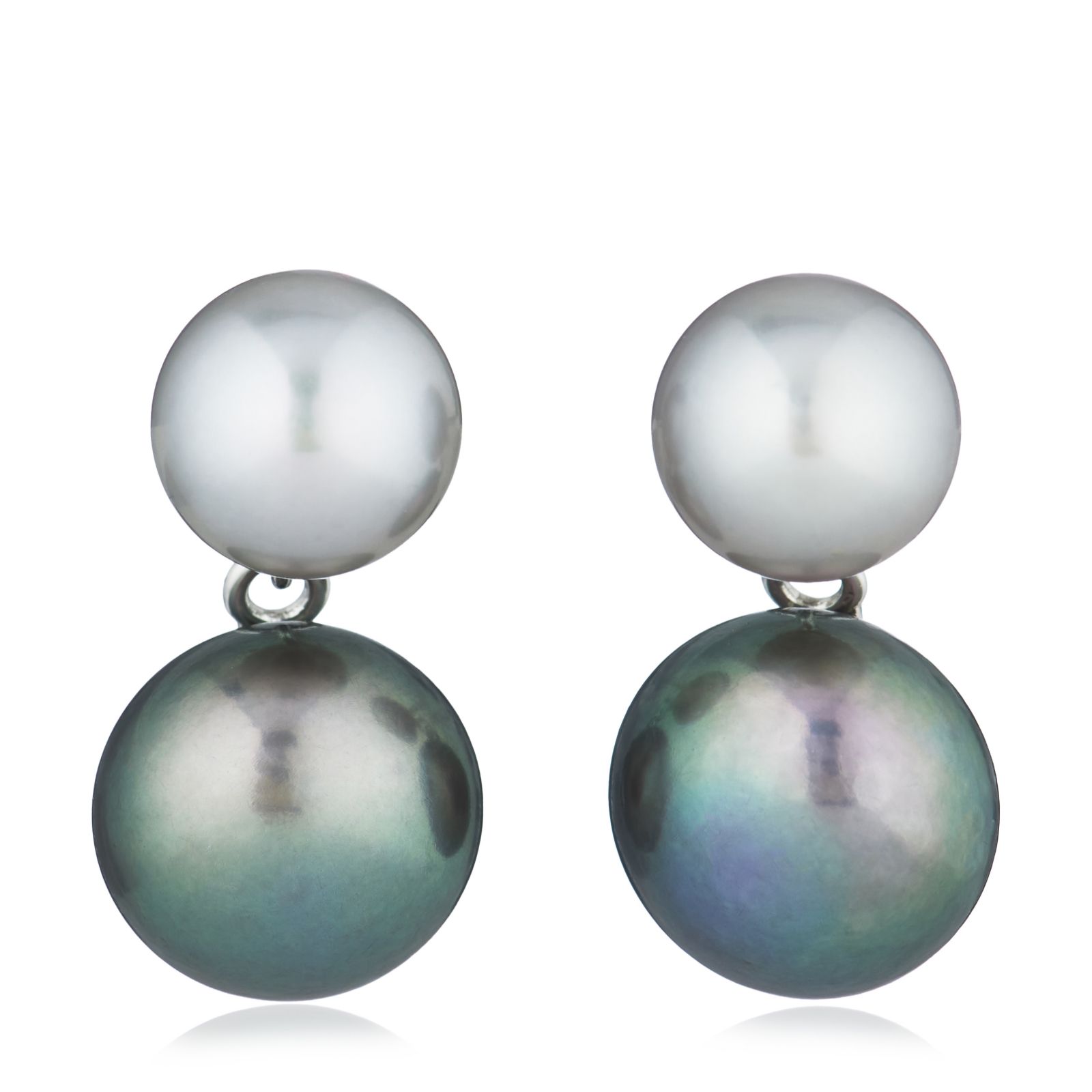 Lara Pearl 6 & 8mm Pearl Drop Earrings