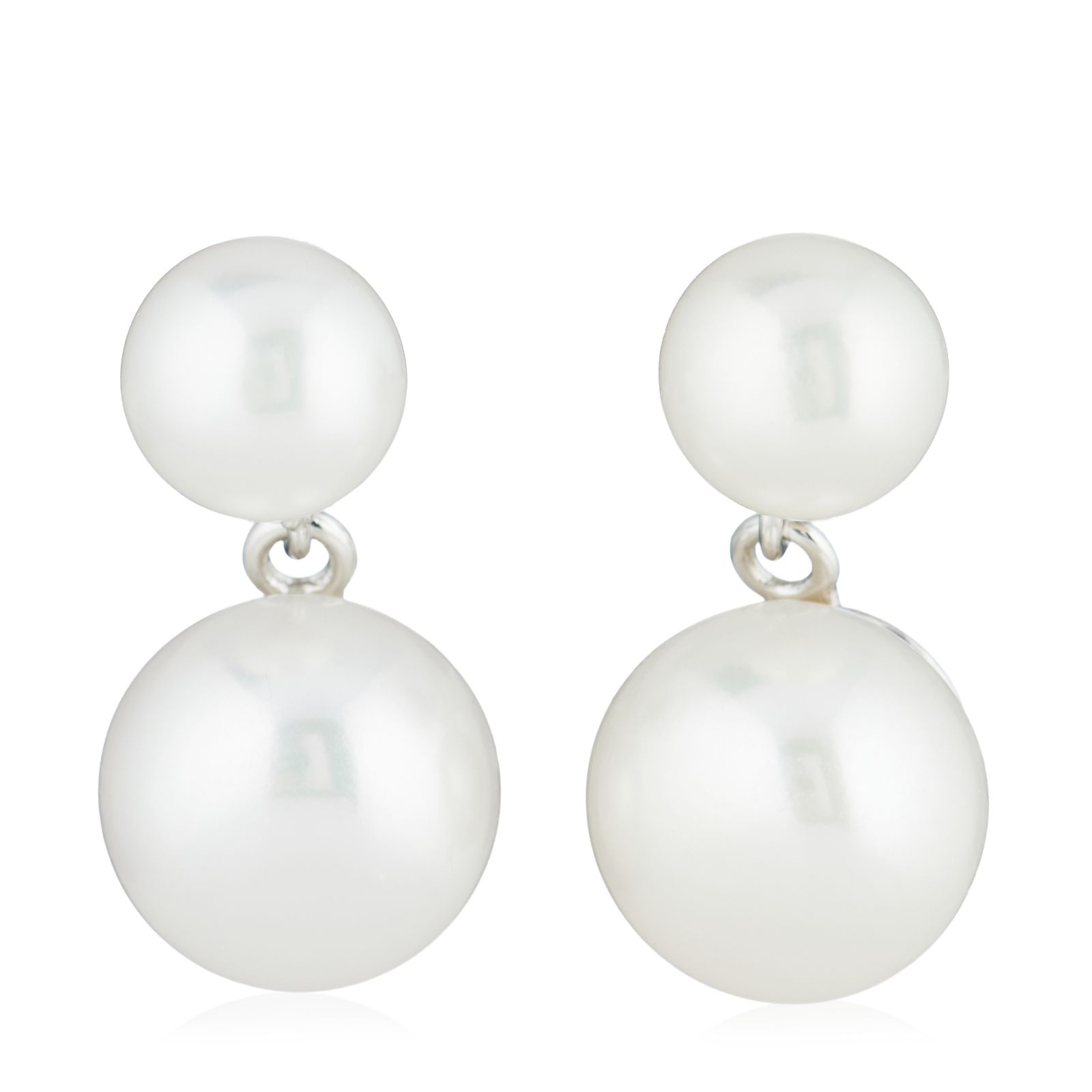 Lara Pearl 6 & 8mm Pearl Drop Earrings