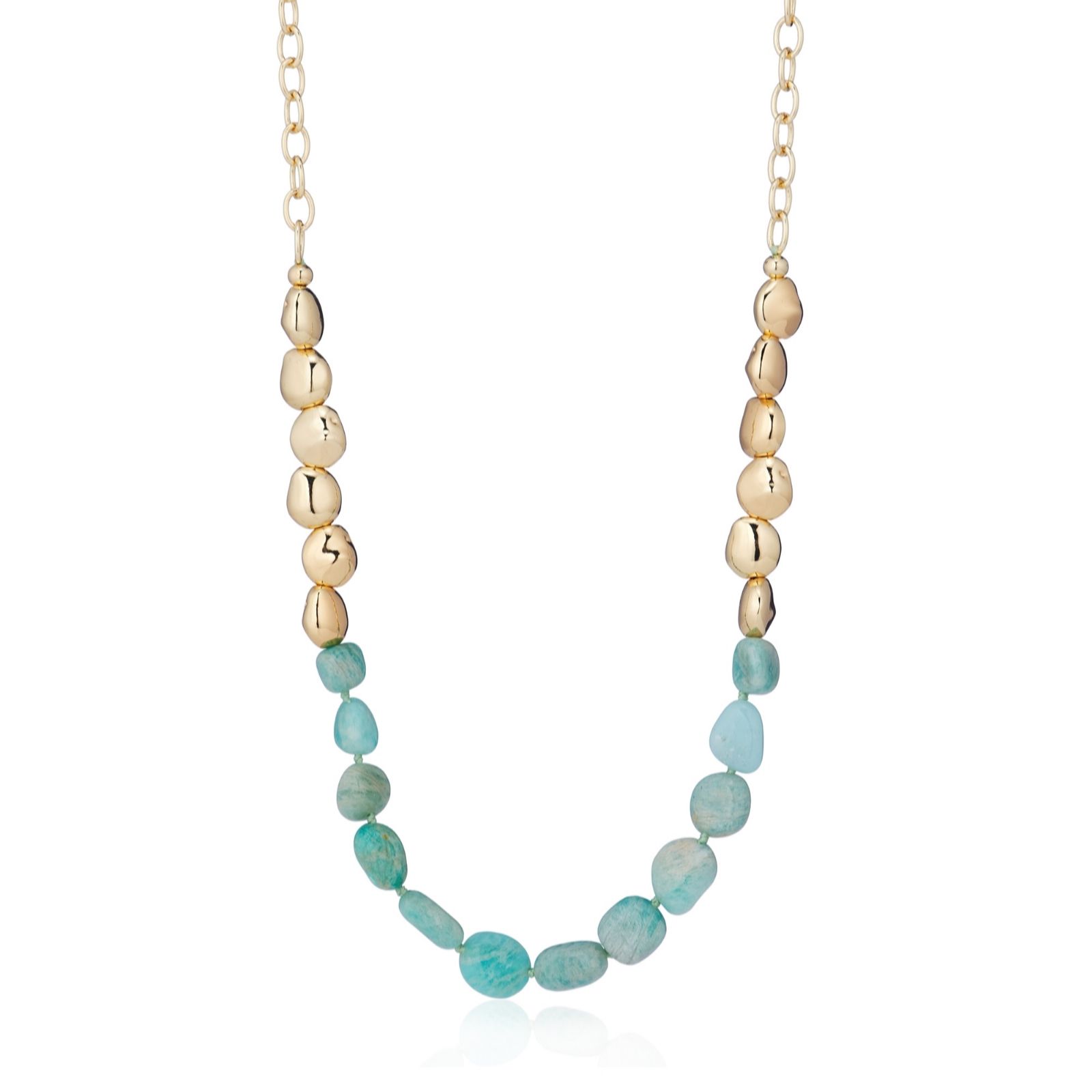 Malika Semi Precious Pebble Necklace
