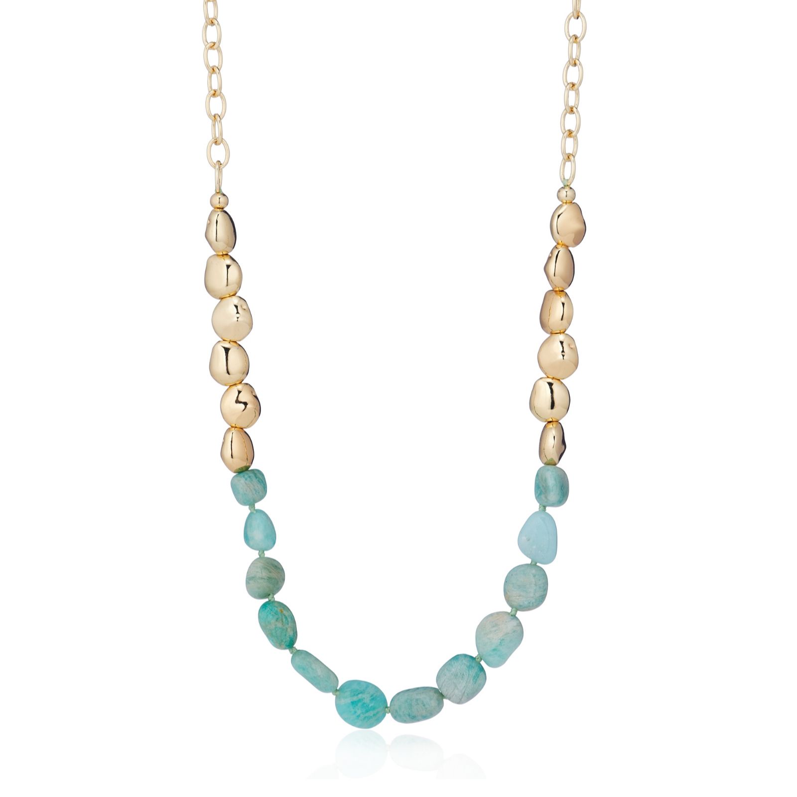 Malika Semi Precious Pebble Necklace