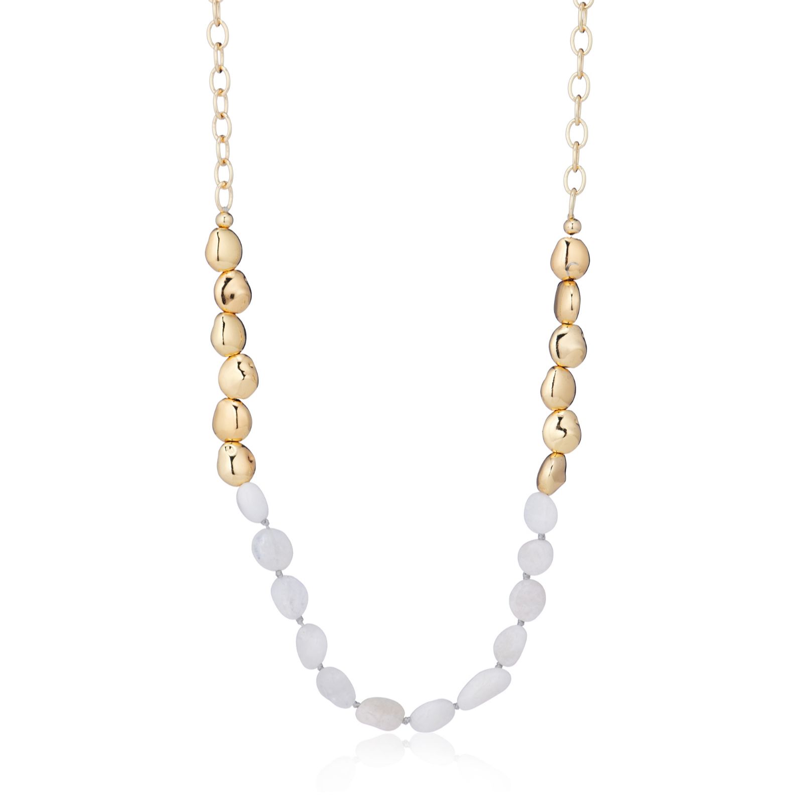 Malika Semi Precious Pebble Necklace