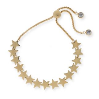Steel by Diamonique Star Friendship Bracelet Stainless Steel