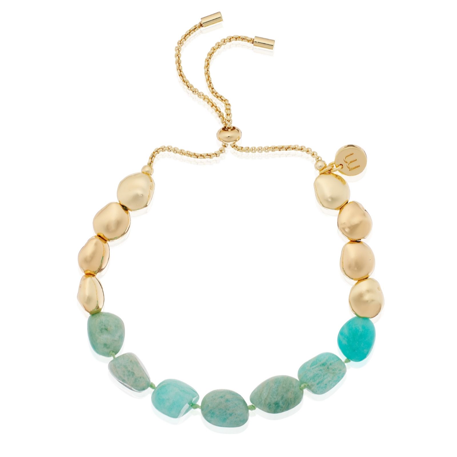Malika Semi Precious Pebble Friendship Bracelet