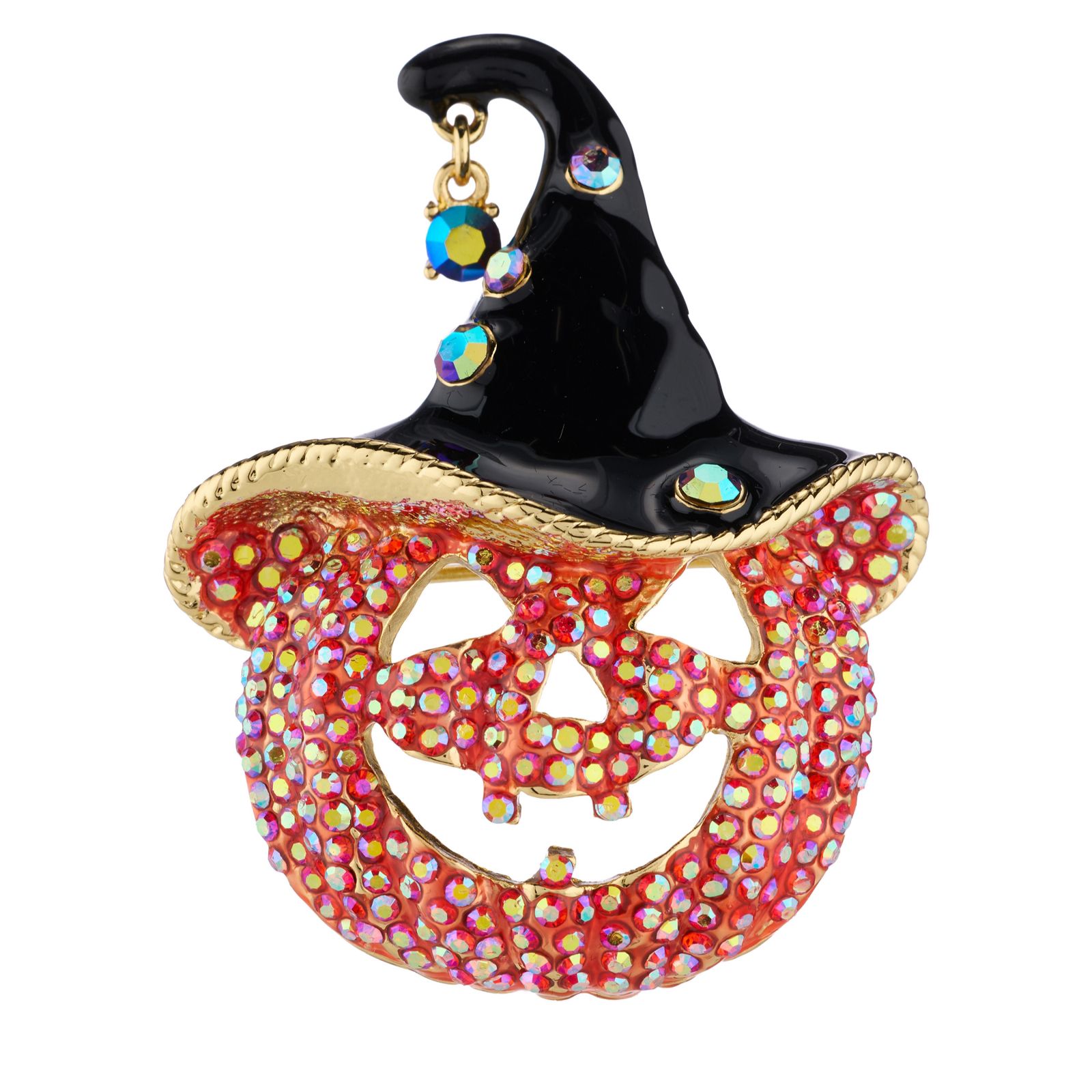 Butler & Wilson Bewitched Pumpkin Brooch