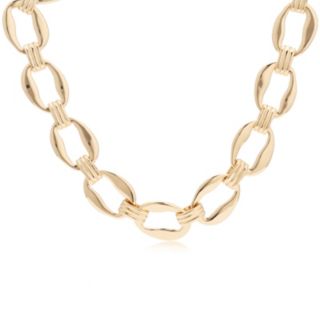 Malika Iregular Link Chunky Necklace