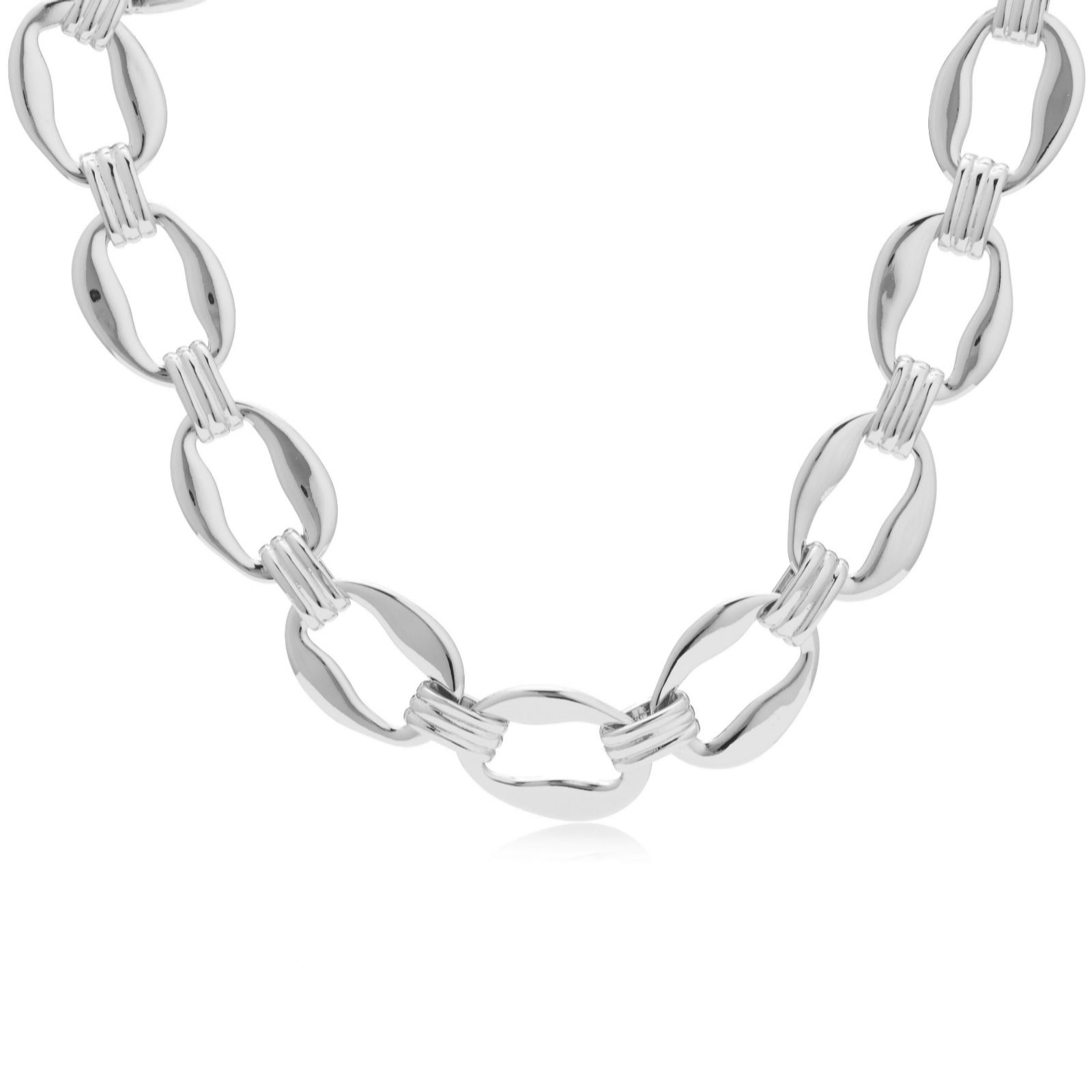 Malika Iregular Link Chunky Necklace