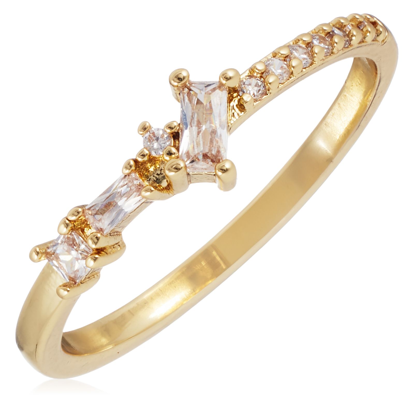 Tess Daly My Jewellery List Pure & Simple Delicate Geometric Ring