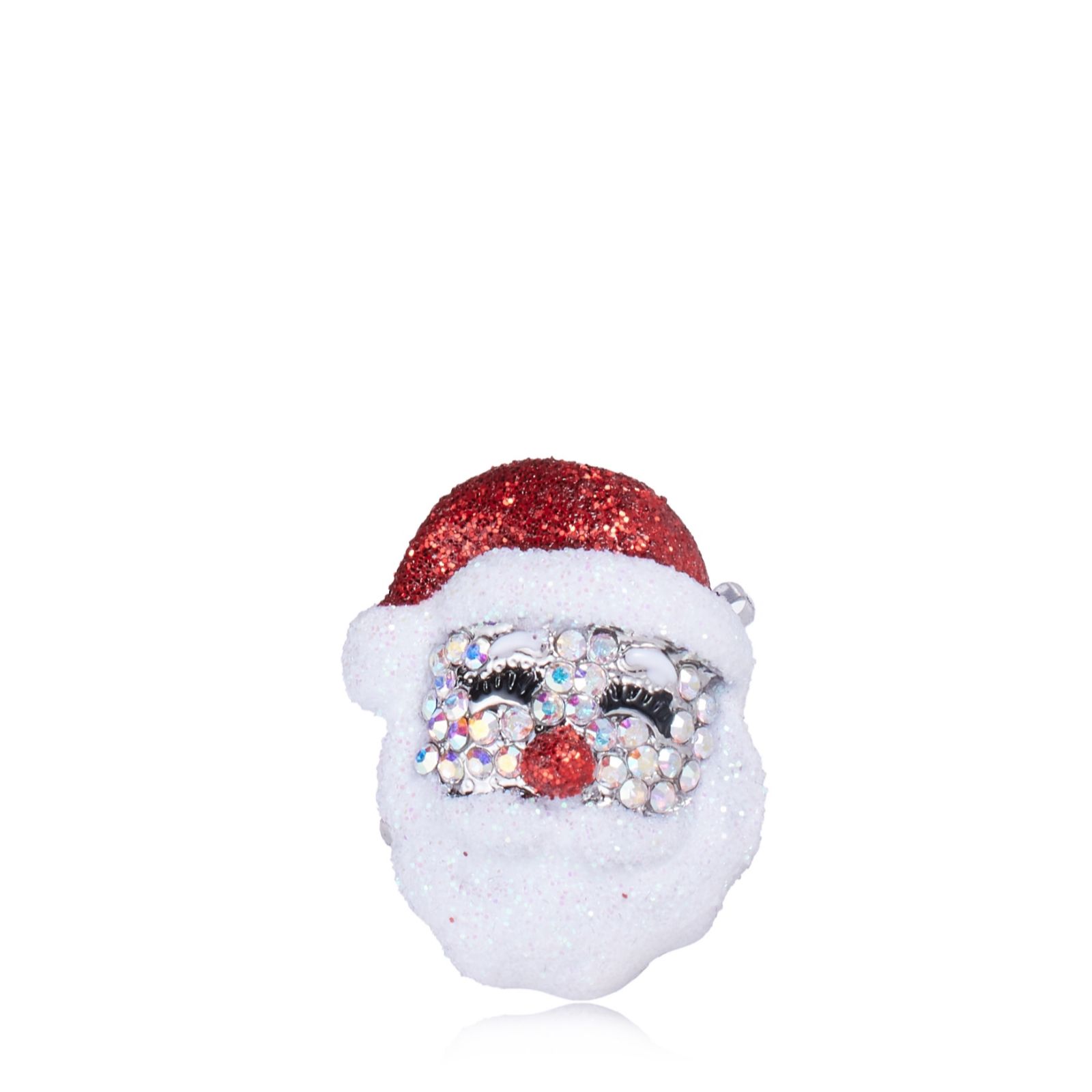 Butler & Wilson Father Christmas Brooch