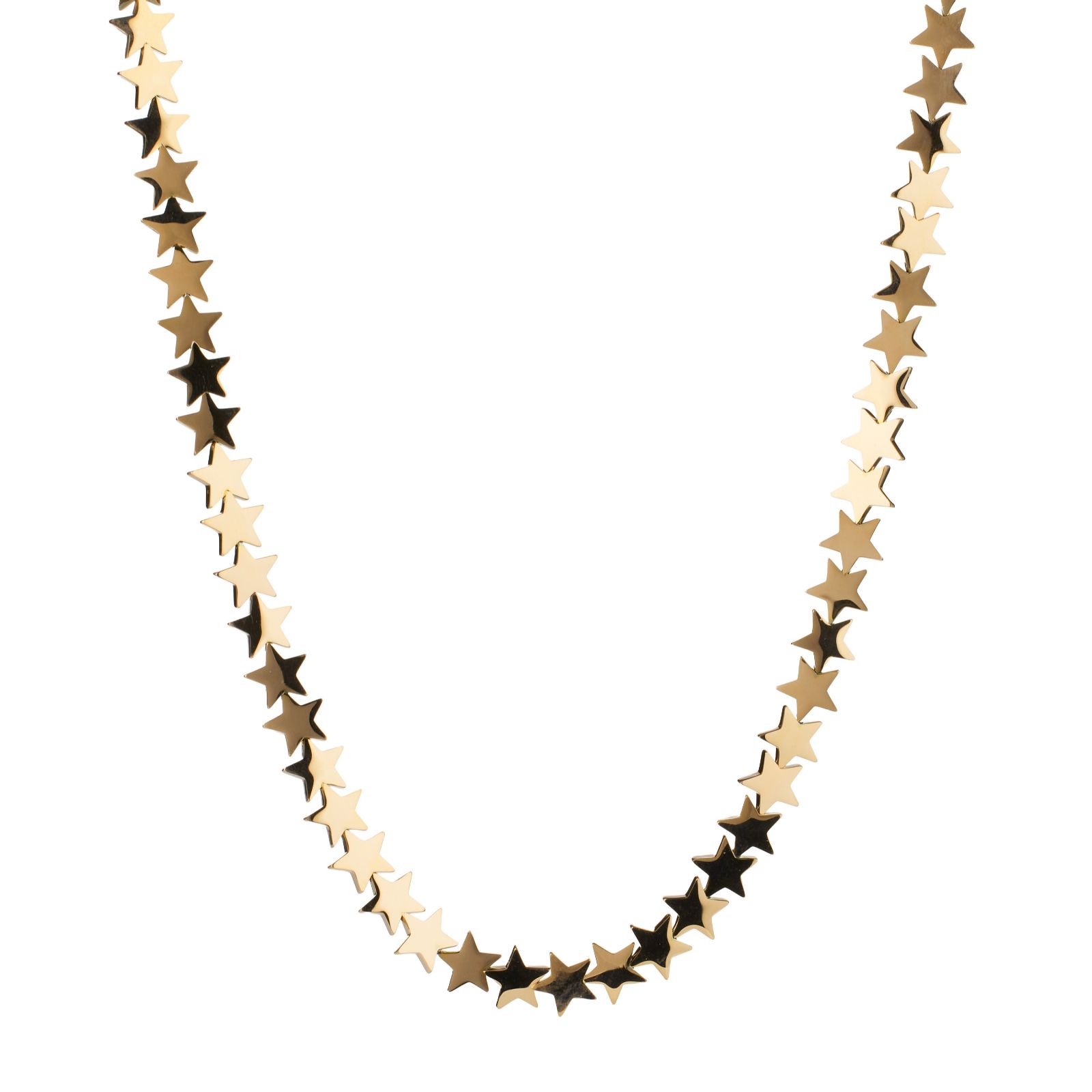 Steel by Diamonique Star Necklace Stainless Steel