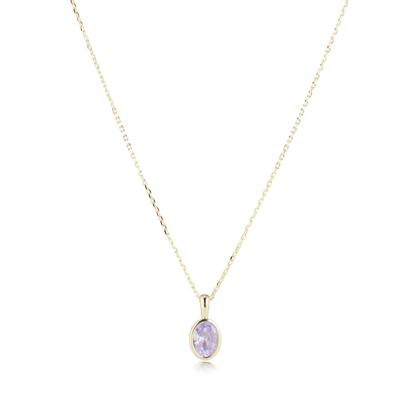 Diamonique 1.5ct tw Birthstone Pendant Necklace in Gift Box